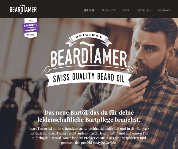 Beardtamer Website